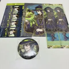 ツイステ ブルームバースデー ポストカード　証明写真　缶バッジ　マレウス