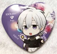 アイドリッシュセブン　アイナナ　アニカフェ　逢坂 壮五　ハート缶バッジ
