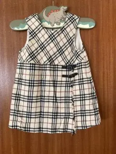 BURBERRY チェック柄ワンピース 24M 90 美品】BURBERRY チェック柄 ワンピース 90cm - メルカリ