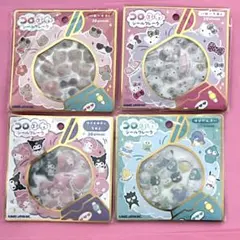 コロふわ　シールフレーク 4種