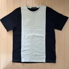 【中古】NANO UNIVERSE Tシャツ 半袖 黒/グレー