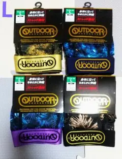 【新品】OUTDOOR アウトドア☆ ボクサーブリーフ ４枚セット☆ Lサイズ
