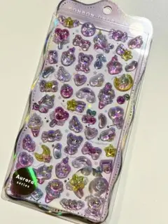 正規品　廃盤　ゆめいろボンボン　オーロラ　ボンボンドロップシール　ろまんす　ぷか