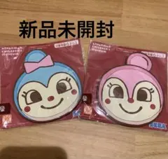 アンパンマンミュージアム 限定 コースター 2個 コキンちゃん ドキンちゃん