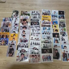 【74枚】嵐 公式写真　大量　美品中古 二宮和也多め　おまけつき