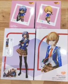 6点セット　ヘブンバーンズレッド 1/8スケールフィギュア でふぉるむぷらす Amazon.co.jp: ヘブンバーンズレッド でふぉるむぷらす 國見タマ