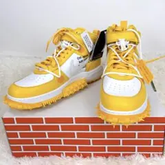 新品未使用◆Off-White × Nike AIR FORCE1 MID 29