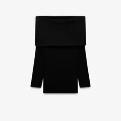 ZARA ソフトドレープ ストラップレストップス Mサイズ
