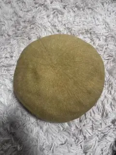 Override サマーニットベレー帽（イエロー）