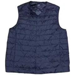UNIQLO ユニクロ WARM PADDED インナーダウン ベスト グレー