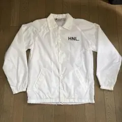 ハワイCardinal HNL. ホノルル 白コーチジャケットUSAカージナル