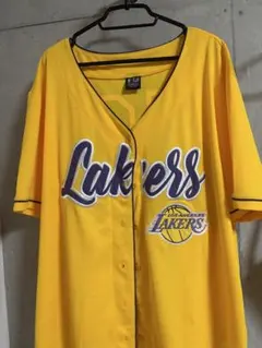 激レア☆US輸入80s】NBAレイカーズ タンクトップ ホワイト メンズM 