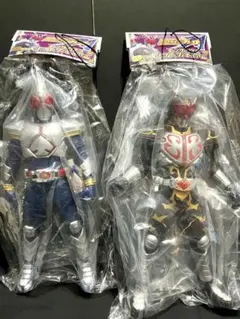 ビッグサイズソフビフィギュア2 仮面ライダーブレイド,仮面ライダーカリスセット