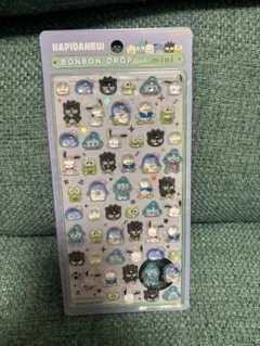 【国内正規品】サンリオ　はぴだんぶい　ボンボンドロップシールミニ