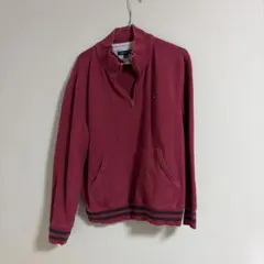 TOMMY HILFIGER ハーフジップトレーナー L