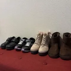 20.0cm キッズシューズ スニーカーとブーツセット