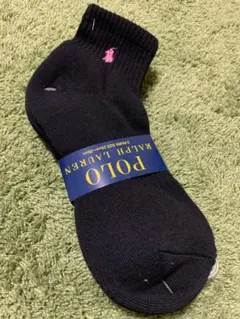 ポロラルフローレン靴下ソックス3足 刺繍ワンポイント23cm〜25cm新品