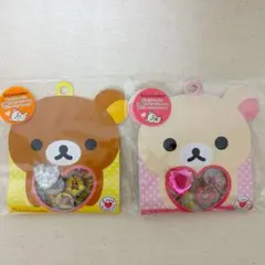 【超初期激レア】リラックマ　コリラックマ　クリスタルデコシール　立体シール　2点