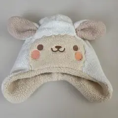 ベビー フリース羊帽子48-50cm