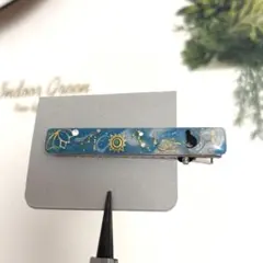 ハンドメイドヘアクリップ　猫