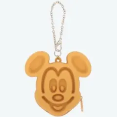 ミッキーマウス シリコンポーチ ワッフル型