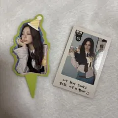 THE STORY GOES ON ツウィ　チェキ＋ピック