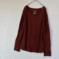 SONOMA THE EVERYDAY TEE 【XXL】バーガンディ系