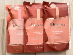 3点 &honey クリーミー EXダメージリペア シャンプー&トリートメント