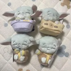 スターウォーズ ねむぐるみ マスコット グローグー　全4種セット