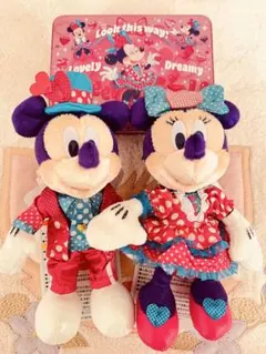 【ディズニーパルパルーザ　ミニーのファンダーランド ぬいぐるみバッジセット】