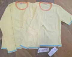 【新品】EL MIDAS イエロー カーディガン・Tシャツセット 12　y52のサムネイル