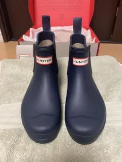 HUNTER W ORIGINAL CHELSEA ブラック US6