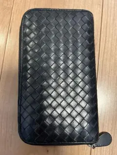 ポッテガヴェネタ 黒 長財布