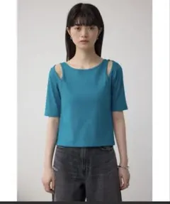 新品AZUL デザインネットショートTシャツのサムネイル