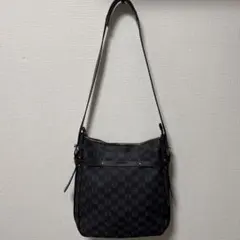 LOEWE ショルダーバッグ リピートアナグラム ブラウン