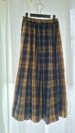 URBAN RESEARCH　SONNYLABEL プリーツスカート　イエロー