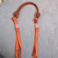 ボールアンドチェーン 用　ストラップ　パラコード　オレンジ