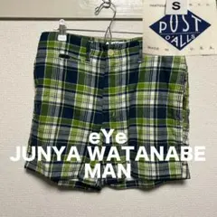 eYe JUNYA WATANABE MAN チェックショートパンツ USA製