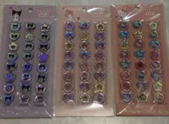 サンリオ　おはじきふうシール　3枚セット　クロミ　マイメロディ　キティ