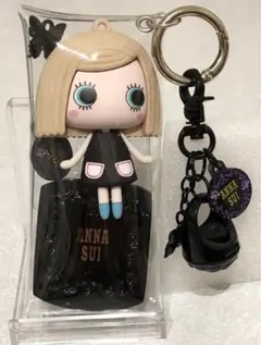 ガチャ詰めポーチ ILEMER Aマリー ANNASUI コスメ ブラック系1個