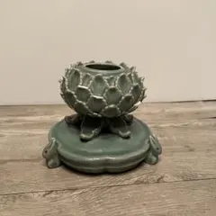 池坊　いけばな　茶花　銅花器　花瓶　金森紹栄 桔梗口花器　華道具 池坊 いけばな 茶花 銅花器 花瓶 金森紹栄 桔梗口花器 華道具 - メルカリ