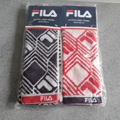 FILA ACTIVE LONG TOWEL 2枚セット 約20×90cmのサムネイル