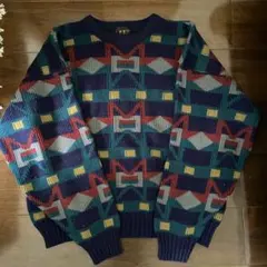 90s 総柄ウールニット gx1000 dime supreme archive - メルカリ