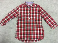 グリーンレーベルリラクシング、チェックシャツ