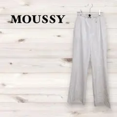 マウジー テーパードパンツ タック フレア キレイめカジュアル ハイウエスト 春