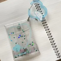 サンリオ シナモロール カラビナ付きクリアケース