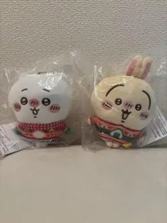 ちいかわ うさぎぬいぐるみキーホルダー 2体セット