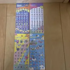 た*ん様 たまごっち　プチプチシール　プチプチシール2 4枚セット