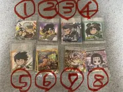 ヒロアカ　鬼滅　ウエハースシール　説明欄読んでください！