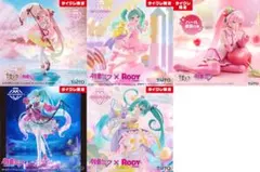 初音ミク 桜ミク タイクレ限定 フィギュア AMP Desktop Cute ④